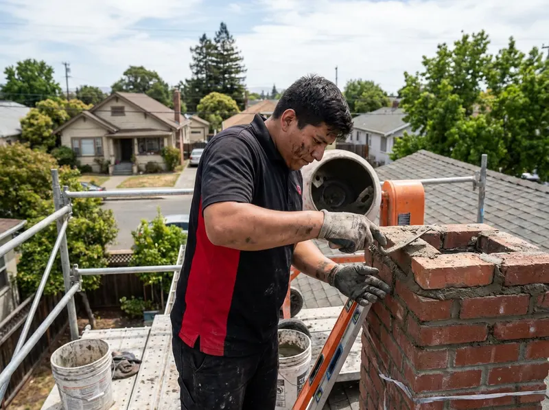 Chimney Masonry & Rebuild in Vallejo, CA
